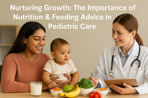 Nurturing Growth: The Importance of Nutrition & Feeding Advice in Pediatric Care